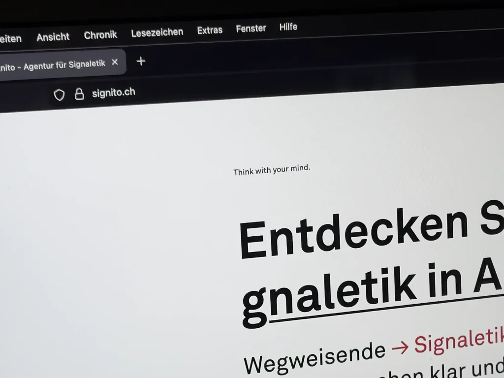 Browser mit IMFG-Zitat