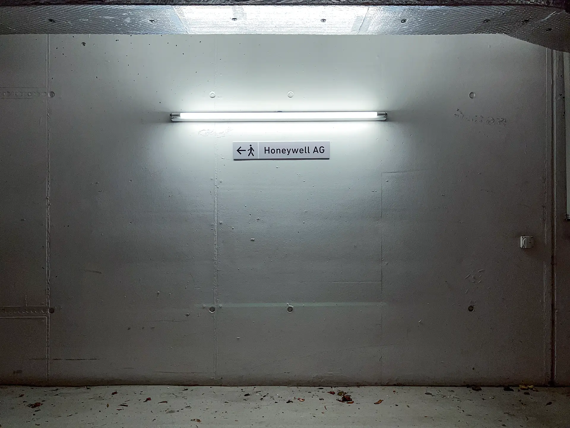 Wegweiser Parkgeschoss