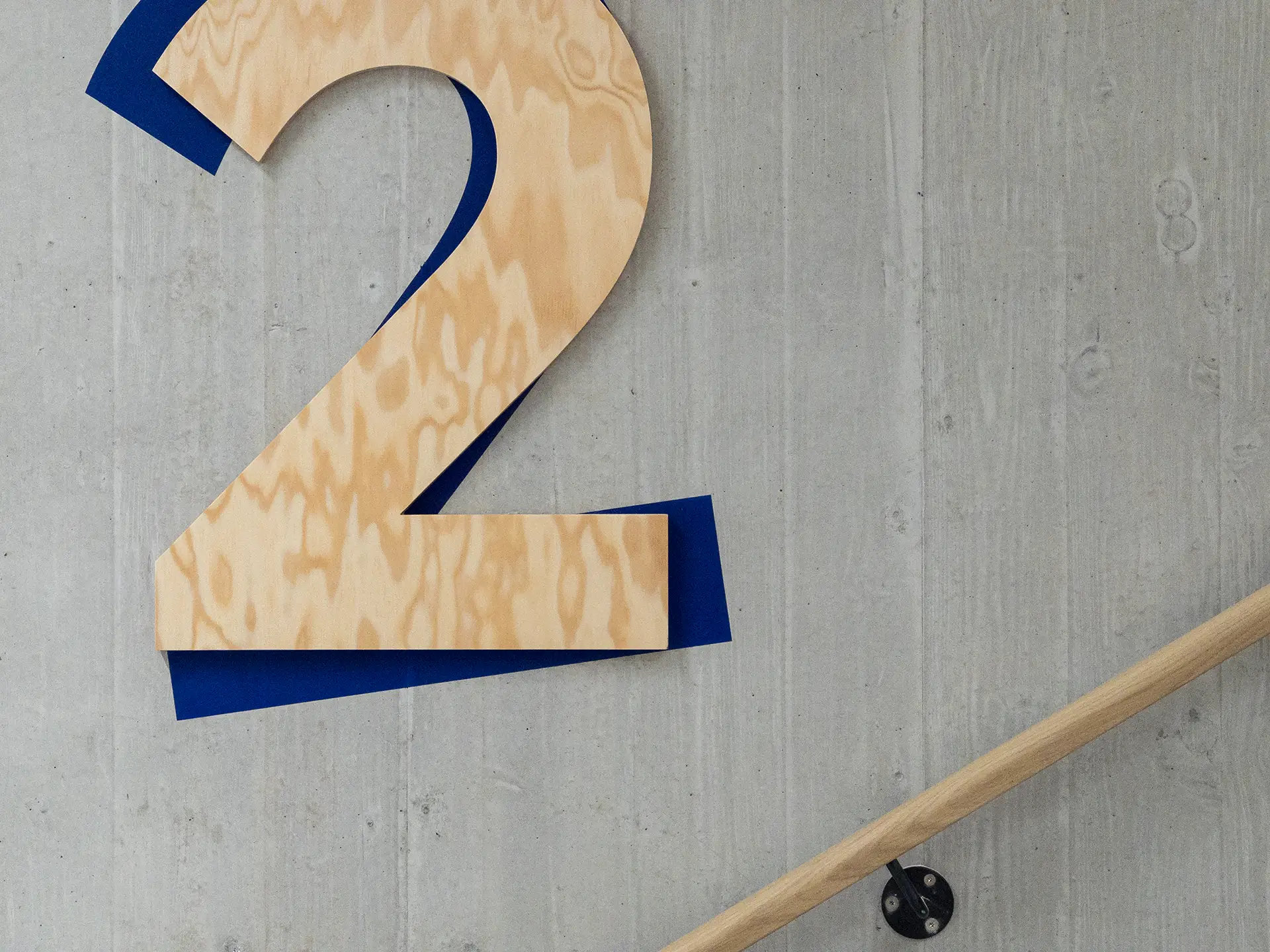 Detail Geschossziffer 2