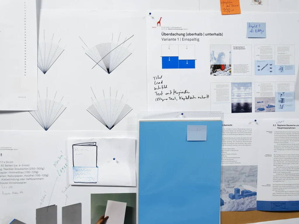 Moodboard aus dem Prozess